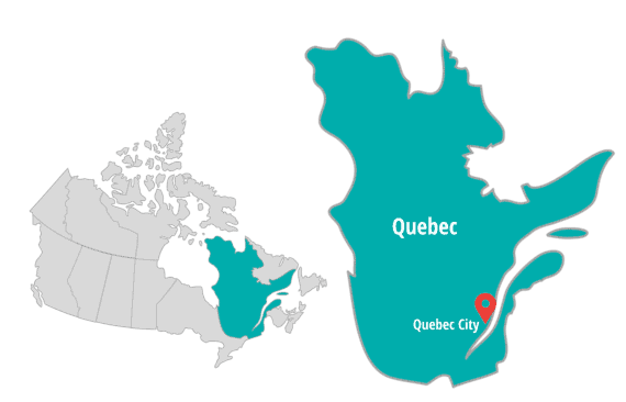 Año escolar en Canadá en QUEBEC. Ciudad de Quebec. VivoIdiomas.