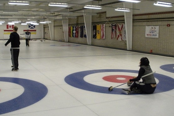 Año escolar en Canadá en Ontario. Curling. VivoIdiomas.