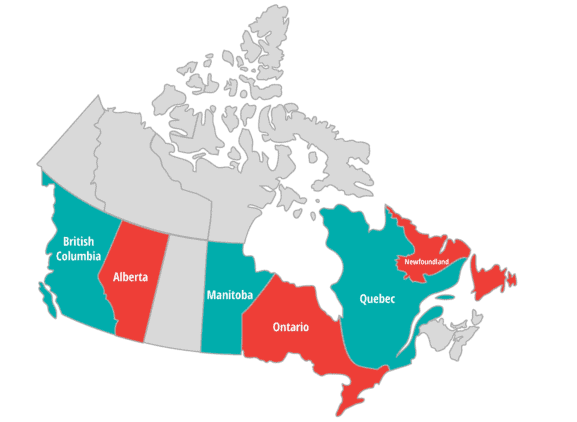 Año escolar en Canadá. Destinos disponibles con VivoIdiomas.
