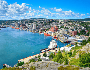 Ciudad St. John`s de Newfoundland. VivoIdiomas