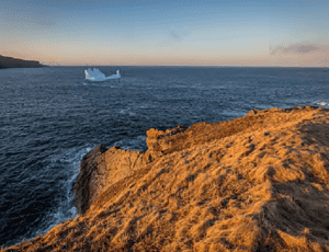 Paisaje costero Newfoundland. Vivoidiomas